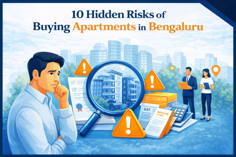 10 Hidden Risks Property Buyers Ignore While Buying Apartments in Bengaluru
