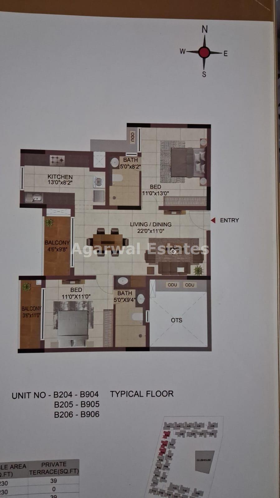 2 BHK Residential Apartment for Sale in Kanakpura Road, Bangalore South